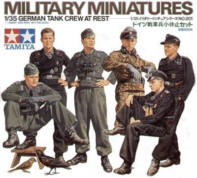 Tamiya German Tank Crew at Rest 1/35 (35201)