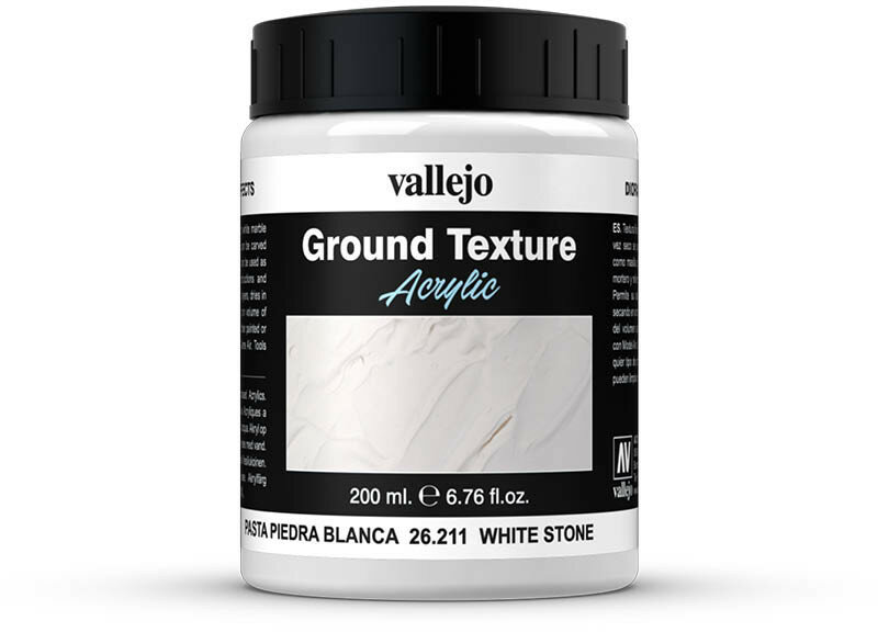 Vallejo Diorama Effects Ground Texture White Stone 26.211