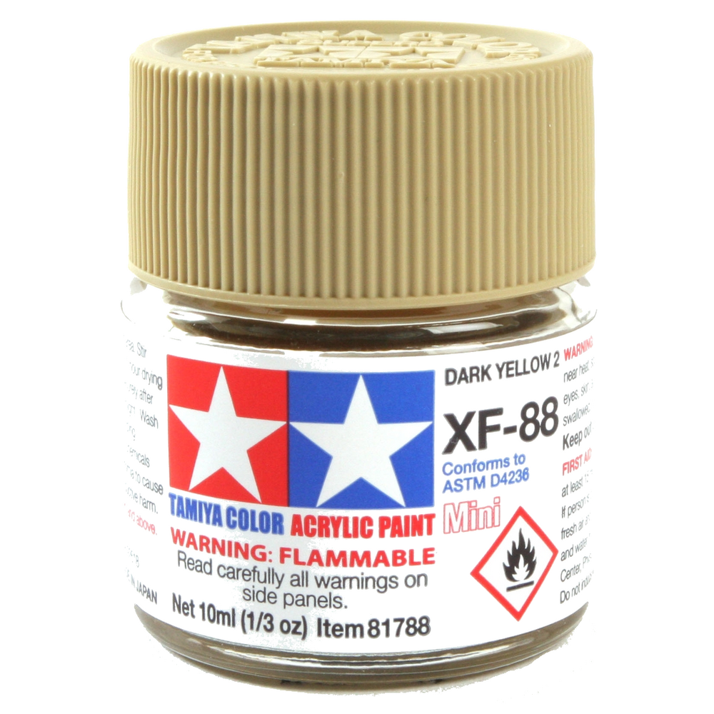 Tamiya XF-88: Dark Yellow 2