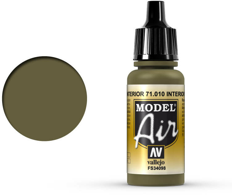 Vallejo Model Air: Interior Green (71.010)