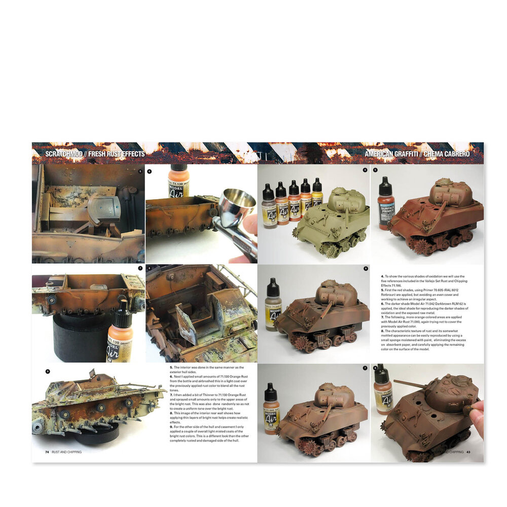 Vallejo Rust &amp; Chipping Book