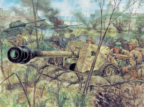 Italeri PAK 40 AT Gun with Servants 1:72 (6096)