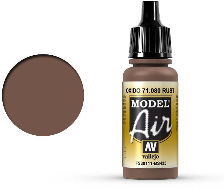 Vallejo Model Air: Rust (71.080)