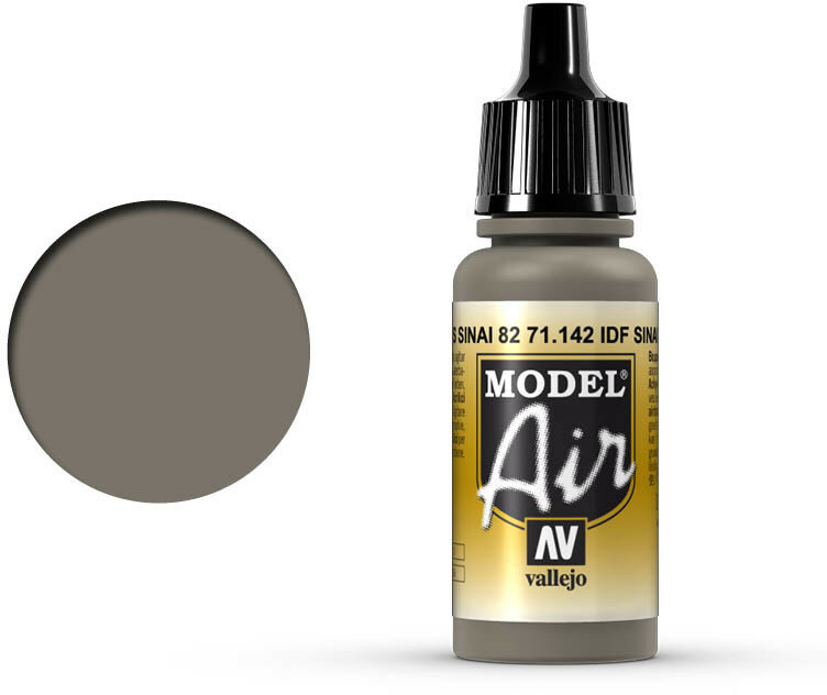 Vallejo Model Air: IDF Sinai Gray 82 (71.142)