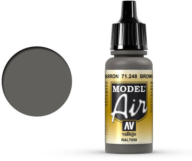 Vallejo Model Air: Brown Grey (71.248)