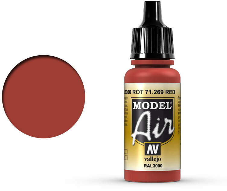 269. Vallejo Model Air: Red (71.269)
