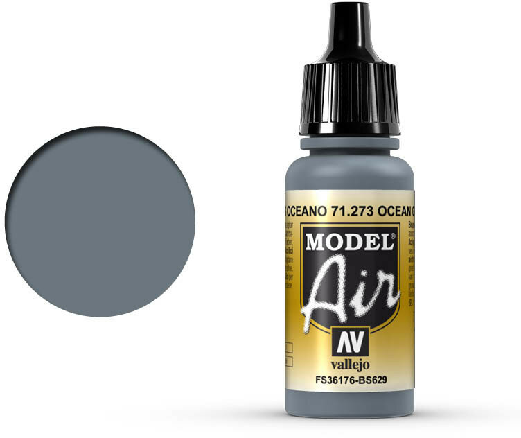 273. Vallejo Model Air: Ocean Gray (71.273)