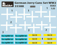 MiniArt 35588 German Jerry Cans Set WW2 1/35