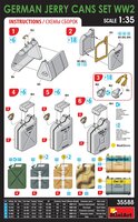 MiniArt 35588 German Jerry Cans Set WW2 1/35