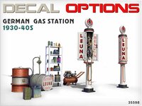 MiniArt 35598 German Gas Station 1930-40s 1/35