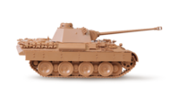 Zvezda 3678 German Medium Tank Panther Ausf.D 1/35