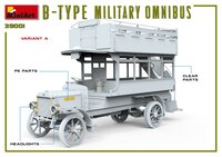MiniArt 39001 B-TYPE Military Omnibus 1/35