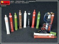MiniArt 35618 High Pressure Cylinders Welding Equipment 1:35