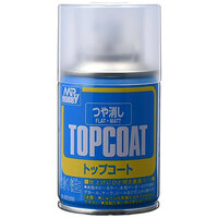 Mr.Hobby Top Coat Flat Spray