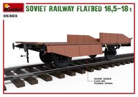 MiniArt 35303 Soviet Railway Flatbed 16,5-18t 1/35