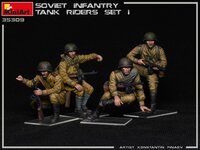 MiniArt 35309 Soviet Infantry Tank Riders Set 1 1/35