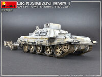 MiniArt 37043 Ukrainian BMR-1 w/KMT-9 1/35