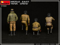 MiniArt 37061 Middle East Tank Crew 1960-70s 1/35