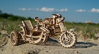 UGears Scrambler UGR-10 Motor met Zijspan