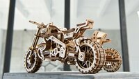 UGears Scrambler UGR-10 Motor met Zijspan