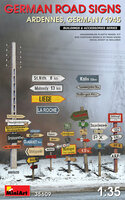 MiniArt 35609 German Road Signs (Ardennes, Germany 1945) 1/35