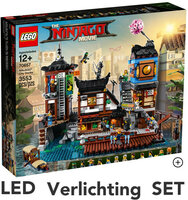 LEGO 70657 Ninjago City Haven met LED Verlichting