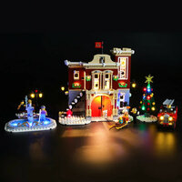LEGO 10263 Winter Village Fire Station met LED Verlichting
