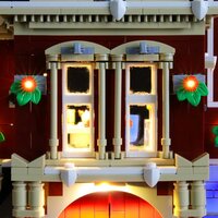 LEGO 10263 Winter Village Fire Station met LED Verlichting