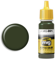 A.MIG 001 Ral 6003 Olivgr&uuml;n Opt.1 Verf