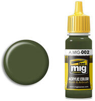 A.MIG 002 Ral 6003 Olivgr&uuml;n Opt.2 Verf