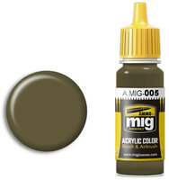 A.MIG 005 Ral 7008 Graugr&uuml;n Verf