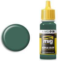 A.MIG 018 Waffen SS - Polizei Gr&uuml;n 17ml Verf