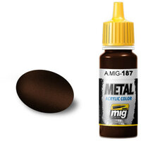 A.MIG 187 Jet Exhaust Burnt Iron 17ml Verf