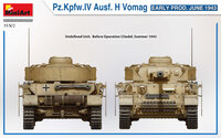 MiniArt 35302 Pz.Kpfw.IV Ausf. H Vomag. EARLY PROD. JUNE 1943 1/35