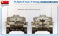 MiniArt 35302 Pz.Kpfw.IV Ausf. H Vomag. EARLY PROD. JUNE 1943 1/35