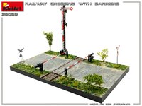 MiniArt 36059 Railroad Crossing 1/35