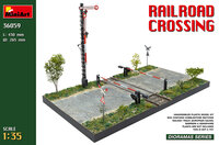 MiniArt 36059 Railroad Crossing 1/35