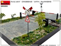 MiniArt 36059 Railroad Crossing 1/35