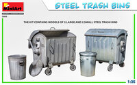 MiniArt 35636 Steel Trash Bins 1:35