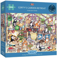 Gibsons Gertys Garden Retreat #G6324 Puzzel