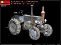 MiniArt 35317 German Tractor D8506 with Cargo Trailer 1/35