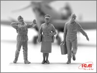 ICM 48081 RAF Pilots and Ground Personnel 1/48