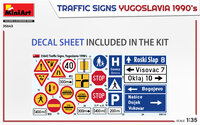 MiniArt 35643 Traffic Signs Yugoslavia 1990&rsquo;S 1/35