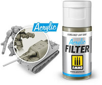 AMMO Light Gray Filter Acrylic Mig #0827