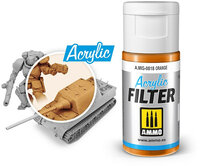 AMMO Orange Filter Acrylic Mig #0818