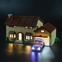 LED Verlichting voor LEGO 71006 Simpsons House