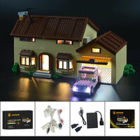 LED Verlichting voor LEGO 71006 Simpsons House