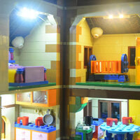 LED Verlichting voor LEGO 71006 Simpsons House