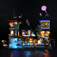 LED Verlichting voor LEGO 70657 NINJAGO City Docks