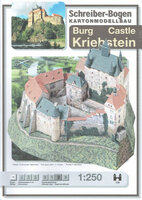 Schreiber Bogen Castle Kriebstein #778 Bouwplaat